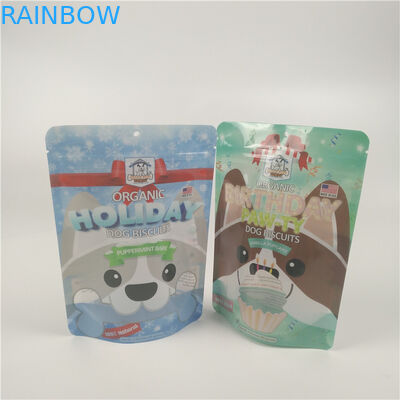 บิสกิตสุนัขออร์แกนิกถุงอาหารสัตว์เลี้ยงกราเวียร์พิมพ์ฟิล์มลามิเนต