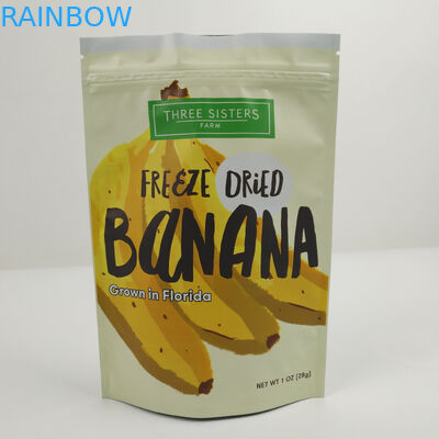 อลูมิเนียมรีไซเคิลยืนถุงฟอยล์เกรดอาหารกลิ่นหลักฐานโลโก้ที่กำหนดเอง