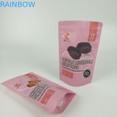 กาแฟแมตต์ซิปถุงกั้นพิมพ์แบบกำหนดเองยืนลามิเนต