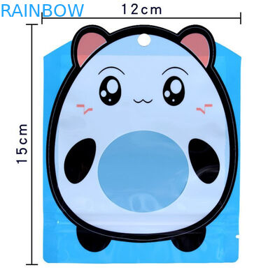 รูปร่างผิดปกติ 3 ด้านความร้อนปิดผนึกถุงพลาสติกกันกลิ่นสำหรับขนม