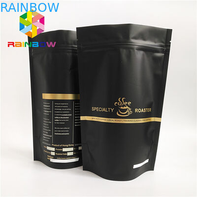 อาหารแช่แข็งซิปล็อคอลูมิเนียมฟอยล์ยืนขึ้นกระเป๋า Frosted Resealable