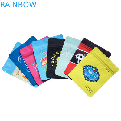 บรรจุภัณฑ์วัชพืชกินได้ 3.5 กรัมถุงไมลาร์ความร้อนปิดผนึกกลิ่นถุงซิปล็อคหลักฐานซองน้ำผึ้ง