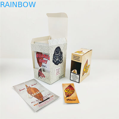 กล่องกระดาษพิมพ์โลโก้ที่กำหนดเอง Grabba Leaf กล่องกระดาษคราฟท์สำหรับ Grabba Leaf