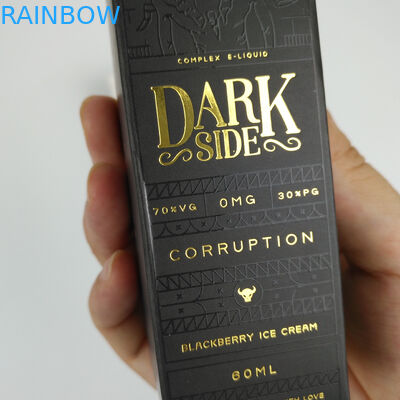 โลโก้ที่กำหนดเองพิมพ์กล่องบรรจุภัณฑ์กระดาษเครื่องสำอางแบบพับได้รูปสี่เหลี่ยมผืนผ้าสำหรับขวดน้ำหอม Essence Serum