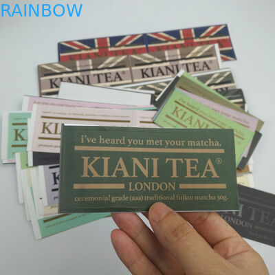 ยอมรับโลโก้ที่กำหนดเอง OEM Fashionabl พิมพ์สติกเกอร์ฉลากไวน์กาวสติกเกอร์ฉลากกาวกันน้ำ