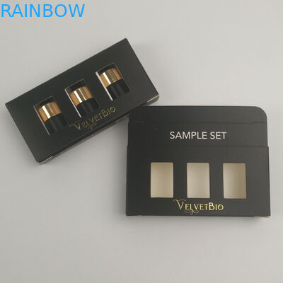 โลโก้ที่กำหนดเองฟอยล์สีทอง UV พิมพ์หลอดสี่เหลี่ยมกระดาษแข็งกล่องบรรจุภัณฑ์กระดาษเครื่องสำอางสำหรับ Essence Serum Skin Care