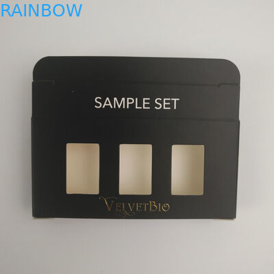 โลโก้ที่กำหนดเองฟอยล์สีทอง UV พิมพ์หลอดสี่เหลี่ยมกระดาษแข็งกล่องบรรจุภัณฑ์กระดาษเครื่องสำอางสำหรับ Essence Serum Skin Care