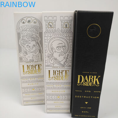 ขายส่งที่กำหนดเองพับได้ขนาดเล็กสีดำหรูหราปั๊มร้อนทองฟอยล์ของขวัญกล่องกระดาษบรรจุภัณฑ์เครื่องสำอาง