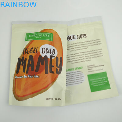 ยืนขึ้นถุงพลาสติกซิปล็อค / ยืนขึ้นถุงกระเป๋า / อลูมิเนียมฟอยล์ยืนขึ้นถุงด้วยซิปถุงบรรจุขนมขบเคี้ยวอาหาร