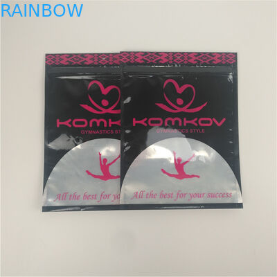 เสื้อผ้าที่เป็นมิตรกับสิ่งแวดล้อมบรรจุภัณฑ์ถุงซิปล็อคพลาสติกพร้อมหน้าต่างใส