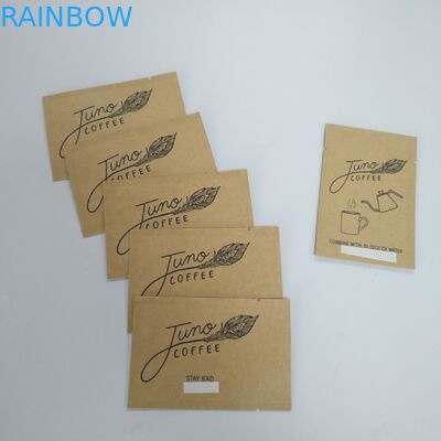 120mic VMPET ถุงบรรจุภัณฑ์กินได้ Ziplck ถุงปิดผนึกสามด้าน