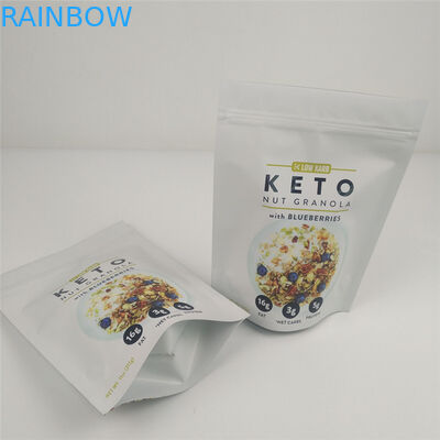 VMPET 120mic Ziplock Stand Up Pouch MOPP บรรจุภัณฑ์อาหารกราเวียร์พิมพ์