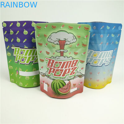 Stoner Patch Dummies ถุงบรรจุภัณฑ์ Mylar การพิมพ์ดิจิตอล CMYK