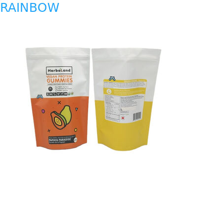CMYK Mylar Weed ถุงพลาสติกบรรจุภัณฑ์กินได้ Gummy VMPET