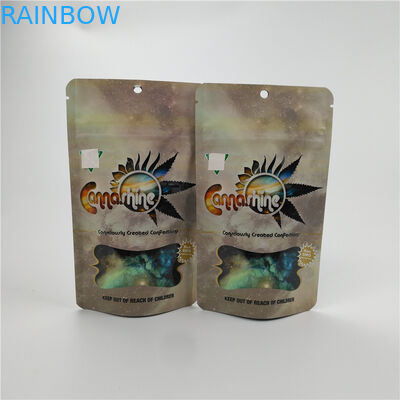 Smell Proof 3.5g ถุง Mylar ผนึก VMPET สำหรับคุกกี้