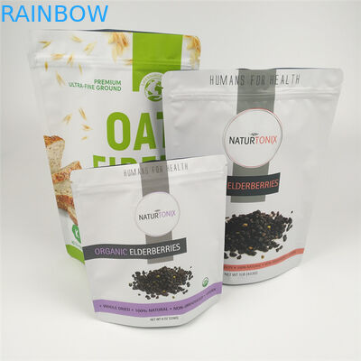 การพิมพ์แผ่นแม่พิมพ์ MOPP พลาสติก Stand Up Pouches 120 ไมครอน