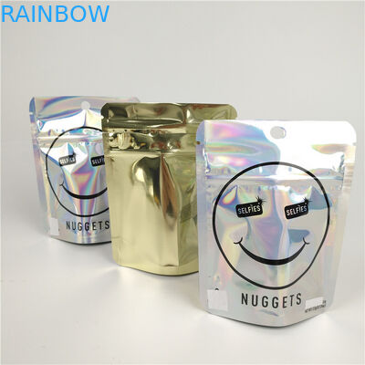 Zipock 300g ถุงอลูมิเนียมฟอยล์ผนึก Mylar บรรจุภัณฑ์อาหารกินได้