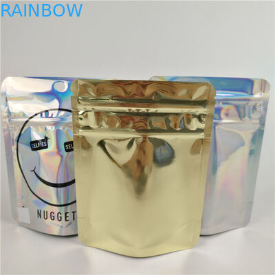 Zipock 300g ถุงอลูมิเนียมฟอยล์ผนึก Mylar บรรจุภัณฑ์อาหารกินได้