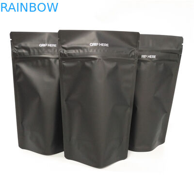 Hemp Flower CBD Herb Ziplock Mylar Pouch กระเป๋ากันเด็ก 1g 3.5g 7g