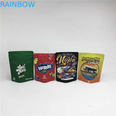 โรงงานขายตรง 3.5g 7g 14g 28g 1 ปอนด์คุกกี้ Runtz ยืนขึ้นถุงสำหรับกัญชา CBD กัญชา Runtz Kush Haze Products