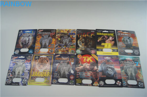 FDA Double Hole 89X127mm 3D บัตรพลาสติกสำหรับ Rhino 7