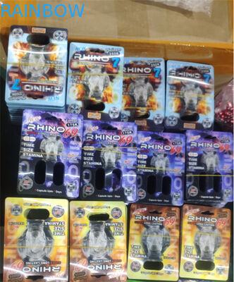 FDA Double Hole 89X127mm 3D บัตรพลาสติกสำหรับ Rhino 7