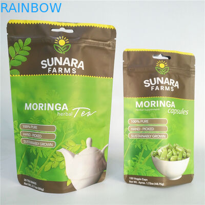 ฟิล์มลามิเนต VMPET SGS ถุงบรรจุภัณฑ์อาหารผนึก 110mic สำหรับชา / ถั่ว