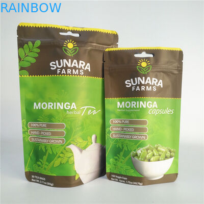 ฟิล์มลามิเนต VMPET SGS ถุงบรรจุภัณฑ์อาหารผนึก 110mic สำหรับชา / ถั่ว