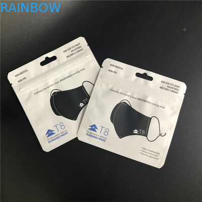 Cmyk MPET ถุงบรรจุภัณฑ์ขายปลีกพลาสติก Upscale Vmpet สำหรับถุงเท้าอาหาร