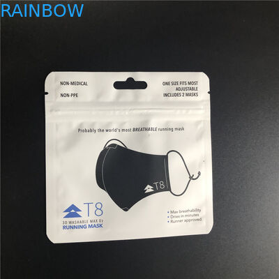 Cmyk MPET ถุงบรรจุภัณฑ์ขายปลีกพลาสติก Upscale Vmpet สำหรับถุงเท้าอาหาร