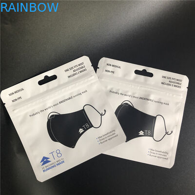 Cmyk MPET ถุงบรรจุภัณฑ์ขายปลีกพลาสติก Upscale Vmpet สำหรับถุงเท้าอาหาร