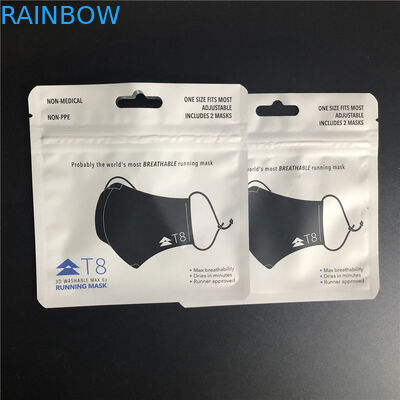 Cmyk MPET ถุงบรรจุภัณฑ์ขายปลีกพลาสติก Upscale Vmpet สำหรับถุงเท้าอาหาร