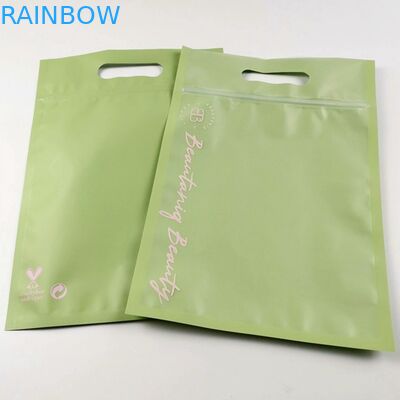 Cmyk OPP PVC เสื้อผ้าชุดชั้นในถุงพลาสติกเสื้อผ้า 100mic BPA