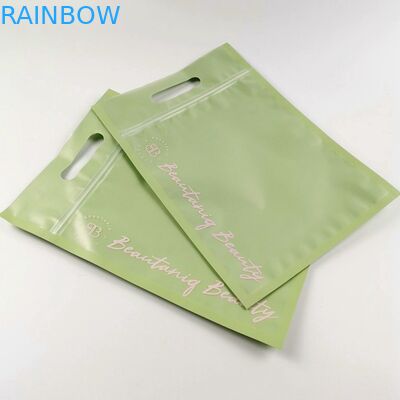 Cmyk OPP PVC เสื้อผ้าชุดชั้นในถุงพลาสติกเสื้อผ้า 100mic BPA