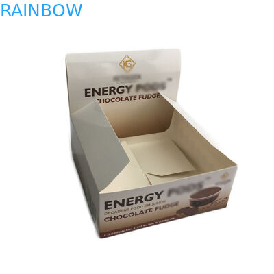 สแน็ค ISO CMYK Display Paper กล่องบรรจุภัณฑ์ 350G Ivory Board vmpet