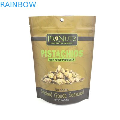 MOPP Gravure ISO VMPET Matte Zip Lock กระเป๋า 14g ผนึกสำหรับอาหาร