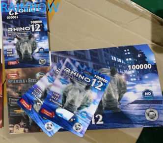 FX9000 R12 3d Paper Blister Card บรรจุภัณฑ์พลาสติกสำหรับ Sex Pill