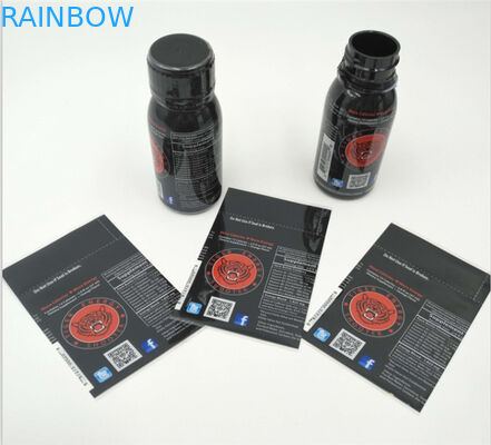 60 Microns Shrink Sleeves Labels 2oz 1oz 30ml 60ml สำหรับ Jars Tubes