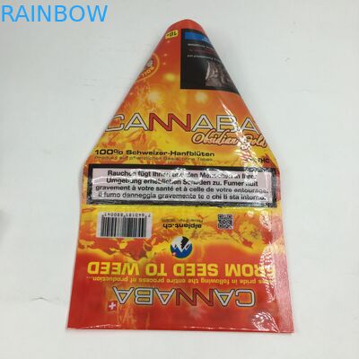 CBD Pockets Wrapper แบน ZIplock ซิการ์ยาสูบใบบรรจุภัณฑ์ถุงถุงพลาสติก Mylar บรรจุภัณฑ์