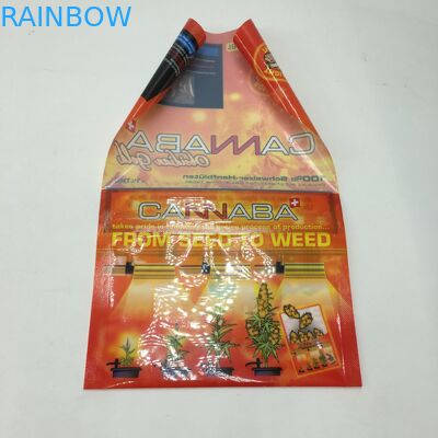 CBD Pockets Wrapper แบน ZIplock ซิการ์ยาสูบใบบรรจุภัณฑ์ถุงถุงพลาสติก Mylar บรรจุภัณฑ์