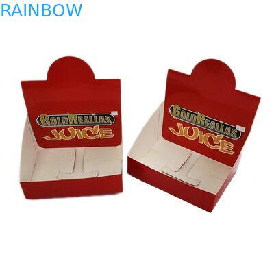 โลโก้ที่กำหนดเองเครื่องดื่มให้พลังงานกระดาษกล่องแสดงเคาน์เตอร์บาร์พลังงานแถบโปรตีนช็อคโกแลตกล่องบรรจุภัณฑ์