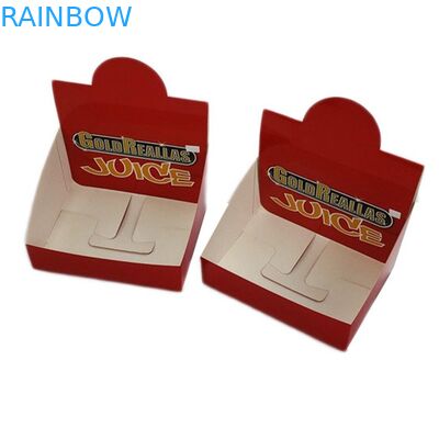 โลโก้ที่กำหนดเองเครื่องดื่มให้พลังงานกระดาษกล่องแสดงเคาน์เตอร์บาร์พลังงานแถบโปรตีนช็อคโกแลตกล่องบรรจุภัณฑ์