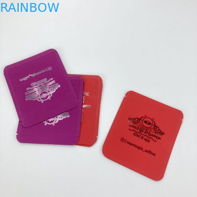 ขายส่งที่กำหนดเองอลูมิเนียมฟอยล์บรรจุภัณฑ์อาหารเมล็ดชาเคลือบแบนถุงถั่วบรรจุภัณฑ์ถุง