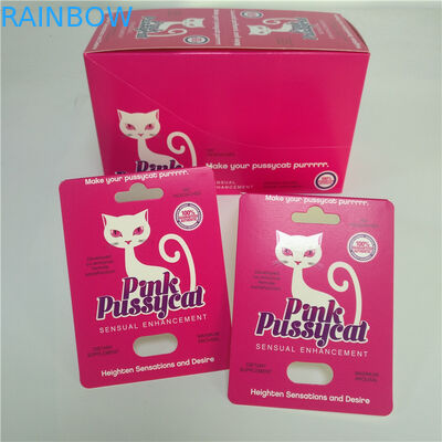 3D แม่และเด็ก Enhancement Box Pulp Moulding CMRK 3d Blister Cards