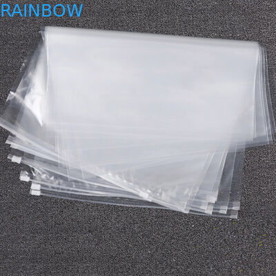 VMPET CMYK ถุงซิปการ์เม้นท์โปร่งใส PVC CPE Slider Zipper Bags