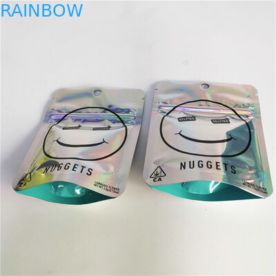 3.5g Cbd บรรจุภัณฑ์ธูปสมุนไพร Matte Glossy 12C VMPET Cbd Zipper Bag