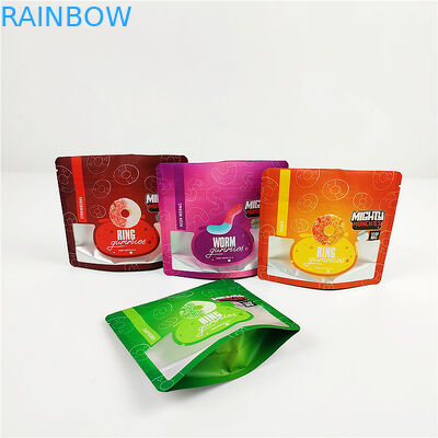 SGS 80mic CMYK บรรจุภัณฑ์ธูปสมุนไพร 200g MOPP อลูมิเนียมฟอยล์ Mylar Bag