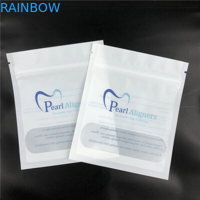 เครื่องมือจัดฟัน Pearl Aligners ถุงซิป Mylar See Through Kraft VMPET