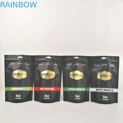 200g Vmpet 10C ถุงพลาสติกลามิเนตบรรจุภัณฑ์ Black Matte Mopp