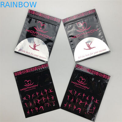 SGS MOPP 10C กระเป๋าพลาสติกลามิเนต Mylar Pa 1.5c Flat Ziplock Pouches